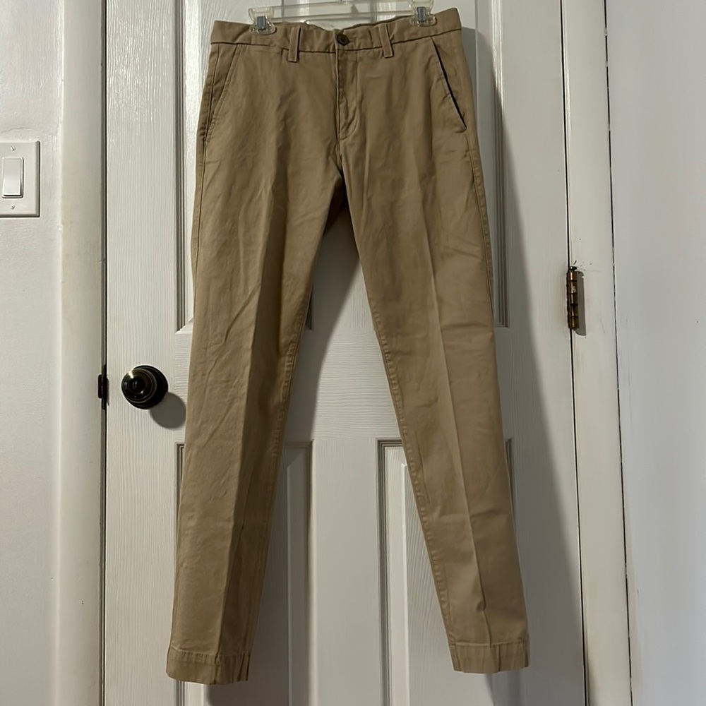 Gap Boys 31”x32” Tan Skinny Khaki Pants